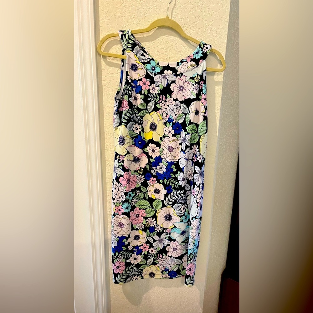Talbots sleeveless cotton dress